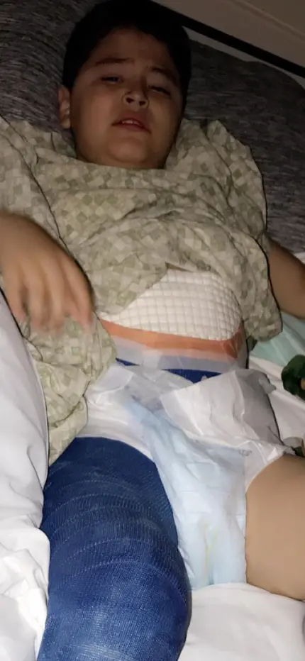 Carlos em tratamento