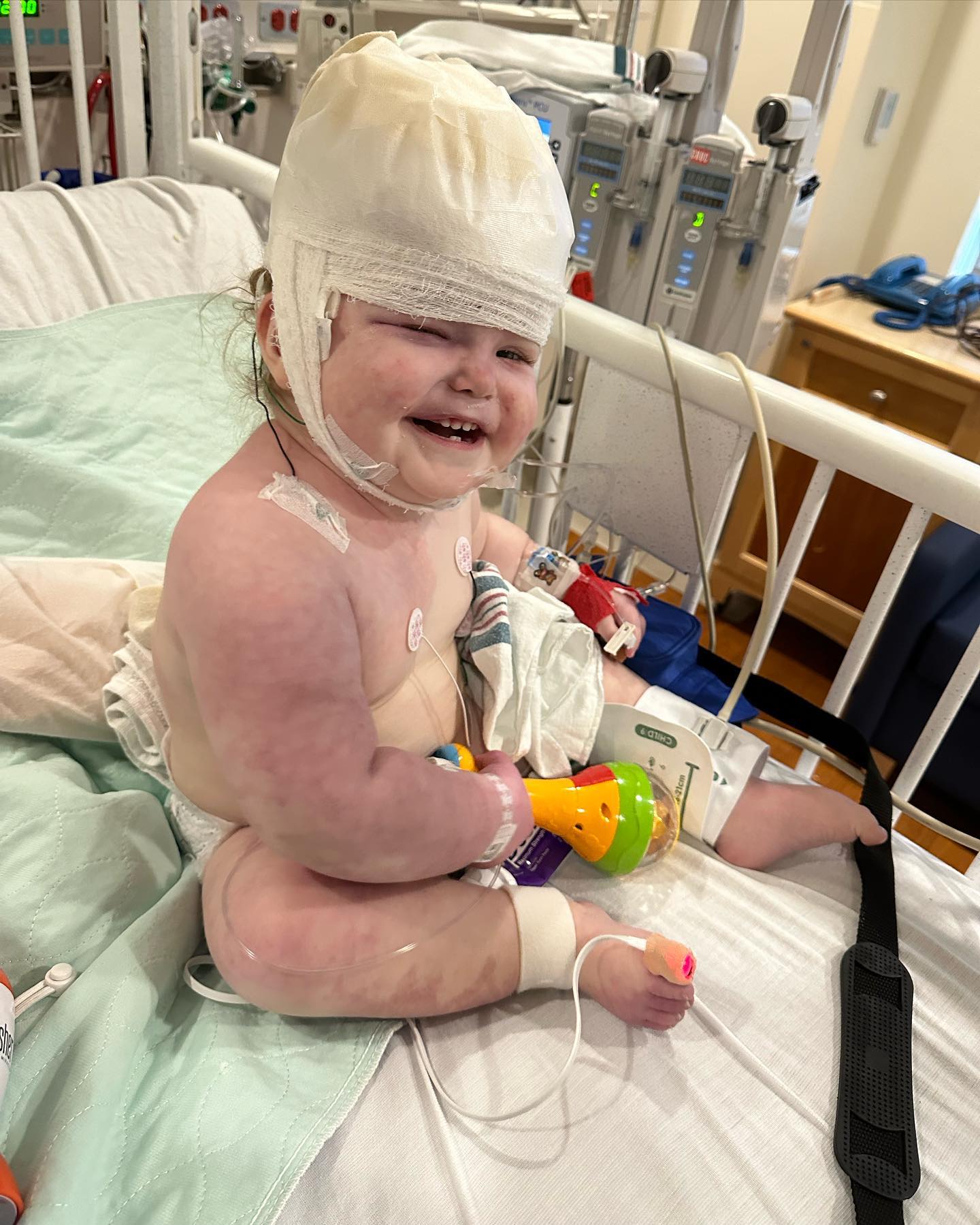 Amanda em tratamento